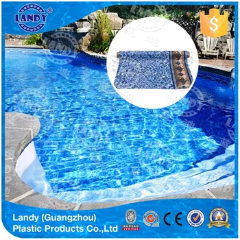 black vinyl pool liner