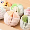 Unique Design Custom Cheap Custom Size And Logo fruit shaped sticky notes