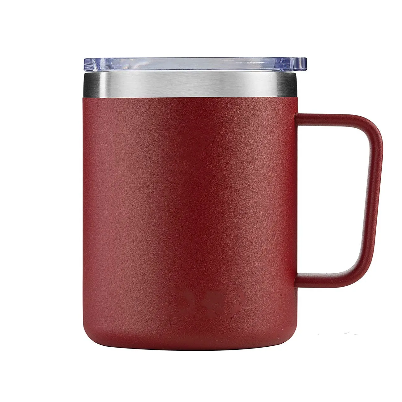 12 Oz Eco Friendly Red Customised Custom Embossed Insulated Vacuum