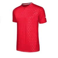 

Wholesale high quality 100% polyester men blank sports short-sleeved T-shirt custom made in China