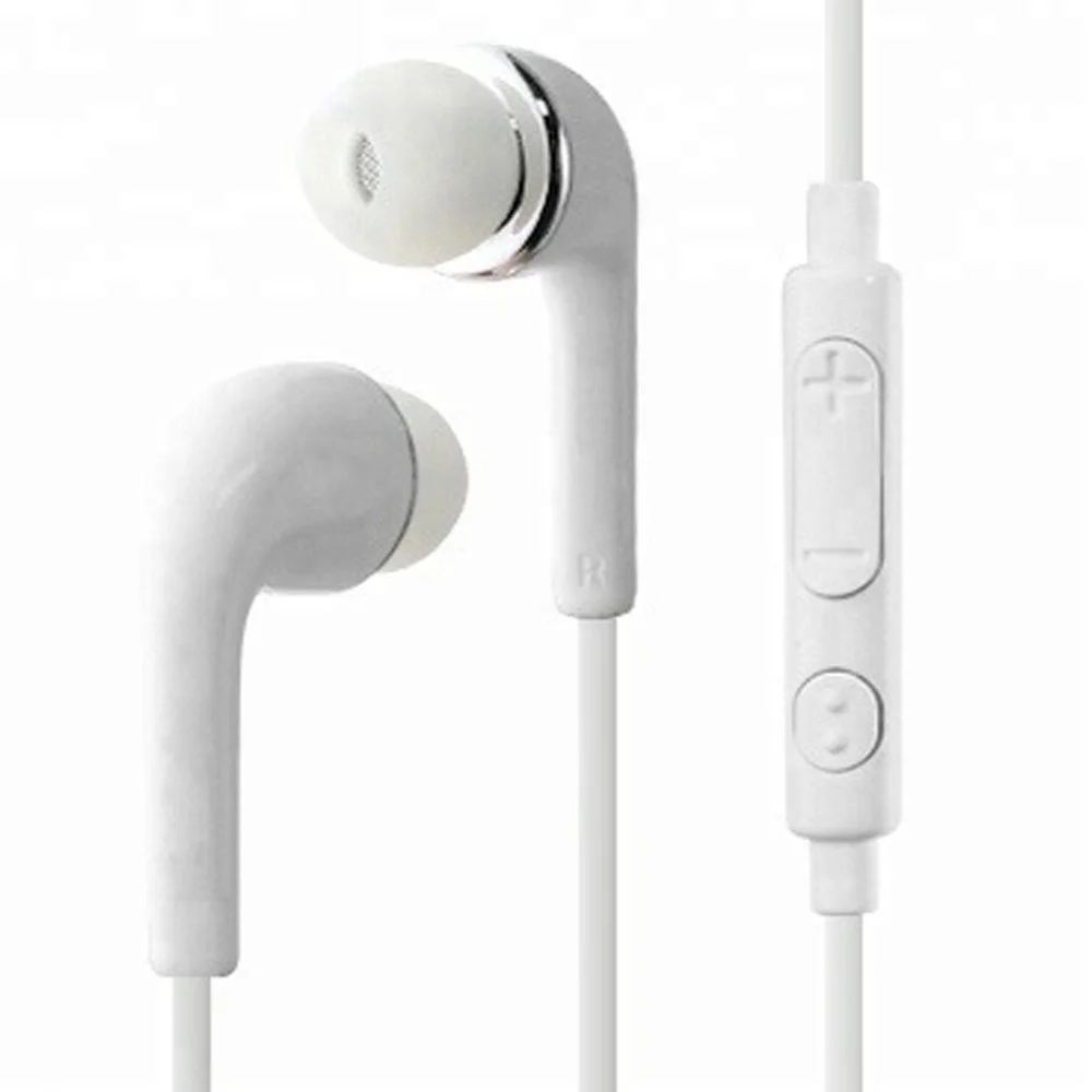 Wholesale Mobile Phone Earbuds 3.5mm Jack Universal in-ear TPE Earphone With Mic Music Control For Samsung S4 J5