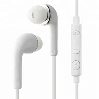 

Wholesale Mobile Phone Earbuds 3.5mm Jack Universal in-ear TPE Earphone With Mic Music Control For Samsung S4 J5