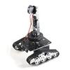 T300 RC Tank Chassis with 5 DOF Robot Arm Cloud Deck Rotating Base DIY Robot Educational Project