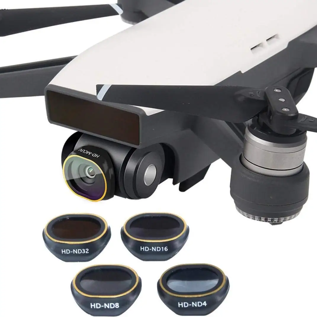 PINCHUANGHUI Lens Filter Spark ND2 Filter Camera Lens Filters for DJI Spark Drone Accessories
