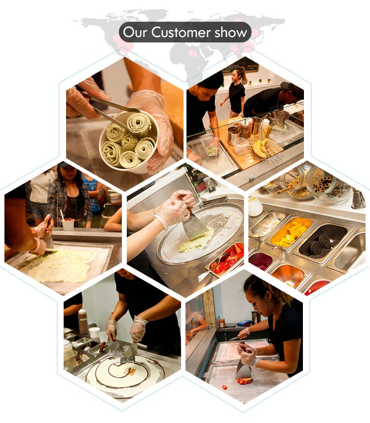 fried ice cream machine