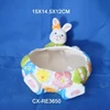 QiHe industry easter baskets wholesale earthenware dinnerware ceramic factory