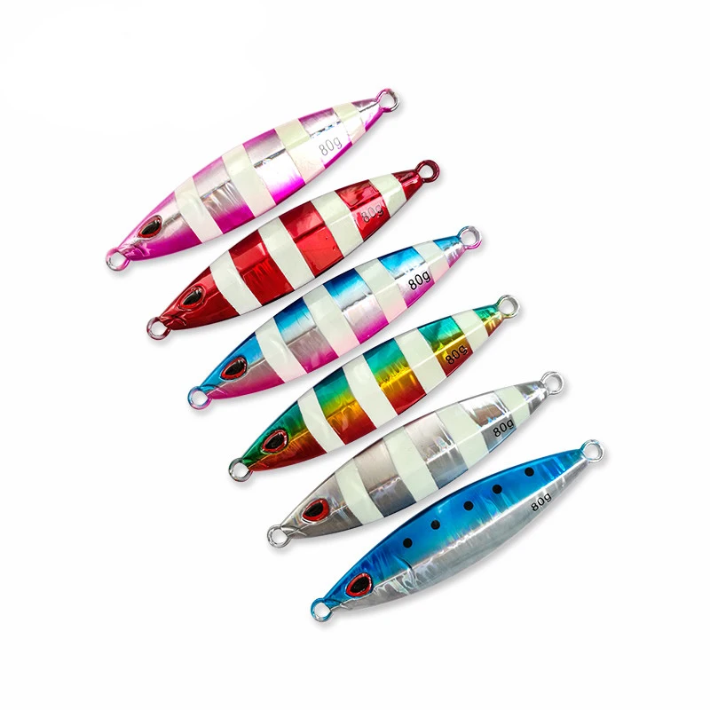 

FJORD China factory price high quality metal fishing lure slow jig, Customized