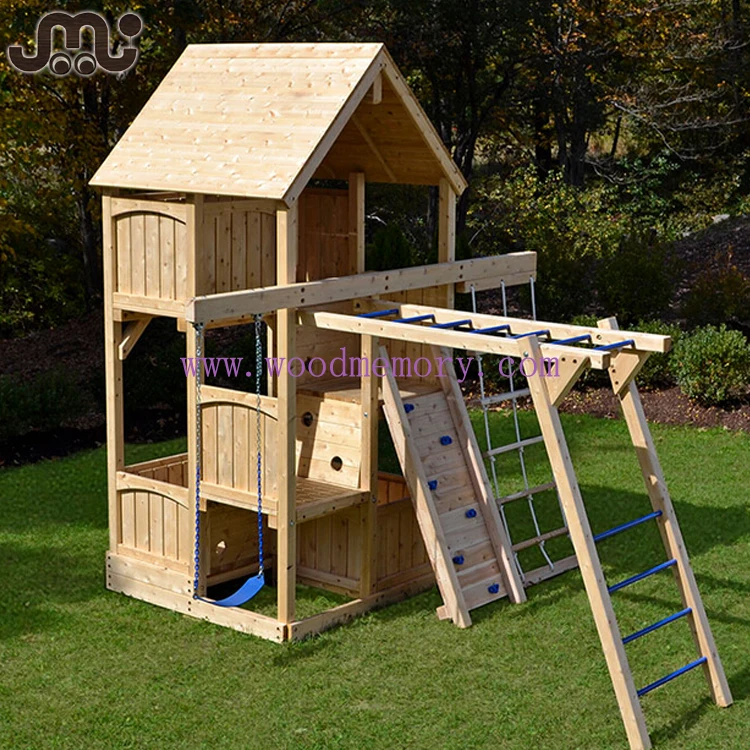 toddler climbing frame wooden