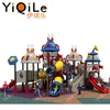 YiQiLe Fantasy Space theme playground indoor castle amusement park games for sale indoor playground big slide