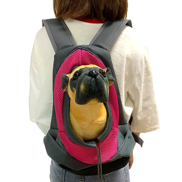 

Outdoor Travel Pet Bag Portable Cats Dogs Carrier Backpack With Window Ventilation, Blue, yellow, green, pink