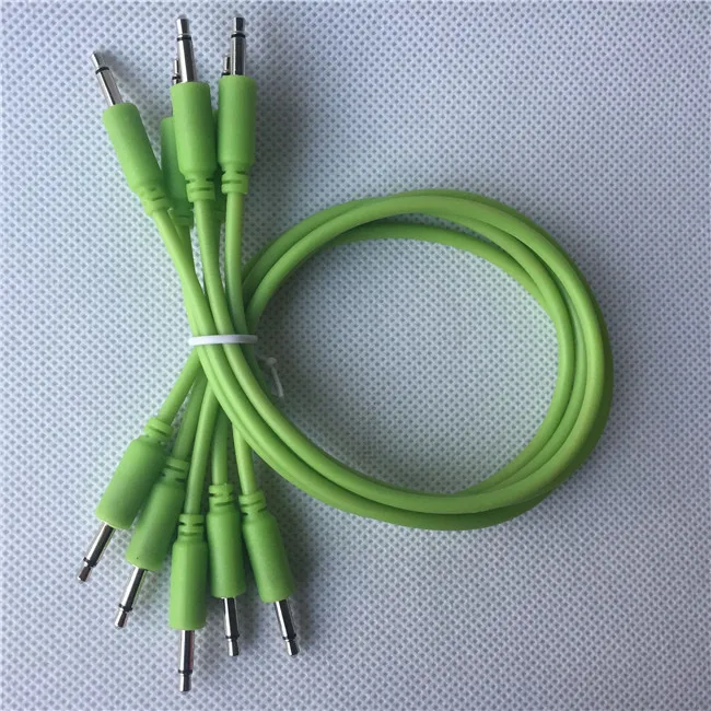 

1/8" or 3.5mm mono Glow in the Dark Patch Cables for Eurorack