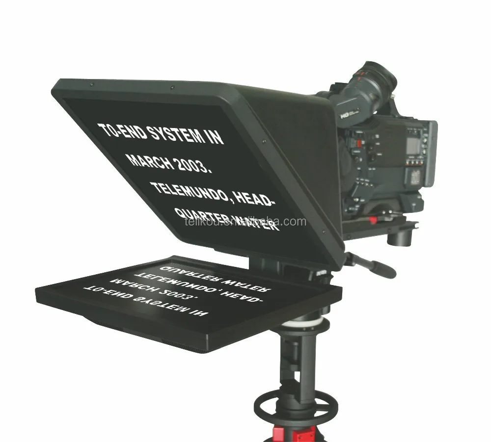 

TELIKOU Prompter for TV, video, conferences and live events Teleprompter