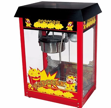 350 X 300 X 530 mm, 1 kg seeds Dim 100 cones Popcorn machine Mini ET-PM-360 