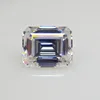 GRA Certified Super White DEF Emerald Cut Diamond Moissanite Wholesale Price