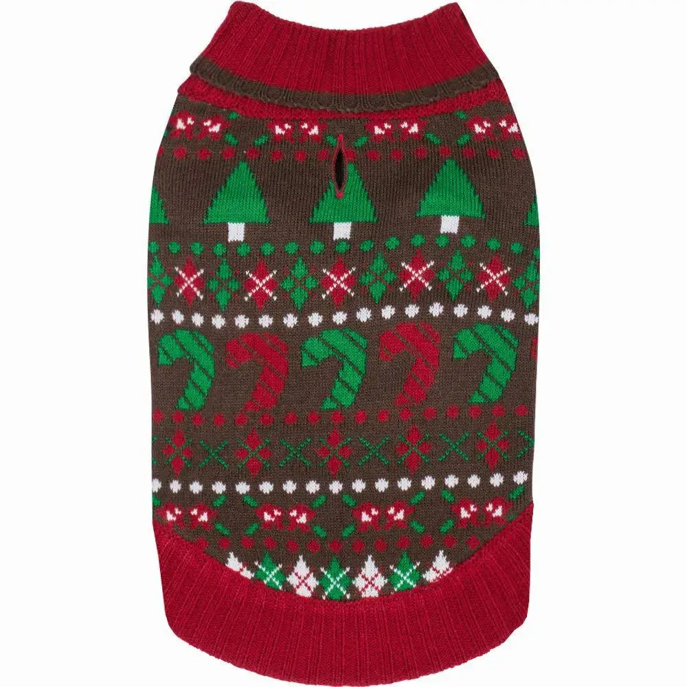 

JY471 Christmas knitting jumper dog cat winter warm sweater classical, As photo