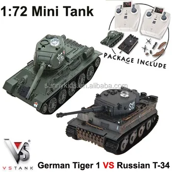 mini rc battle tanks