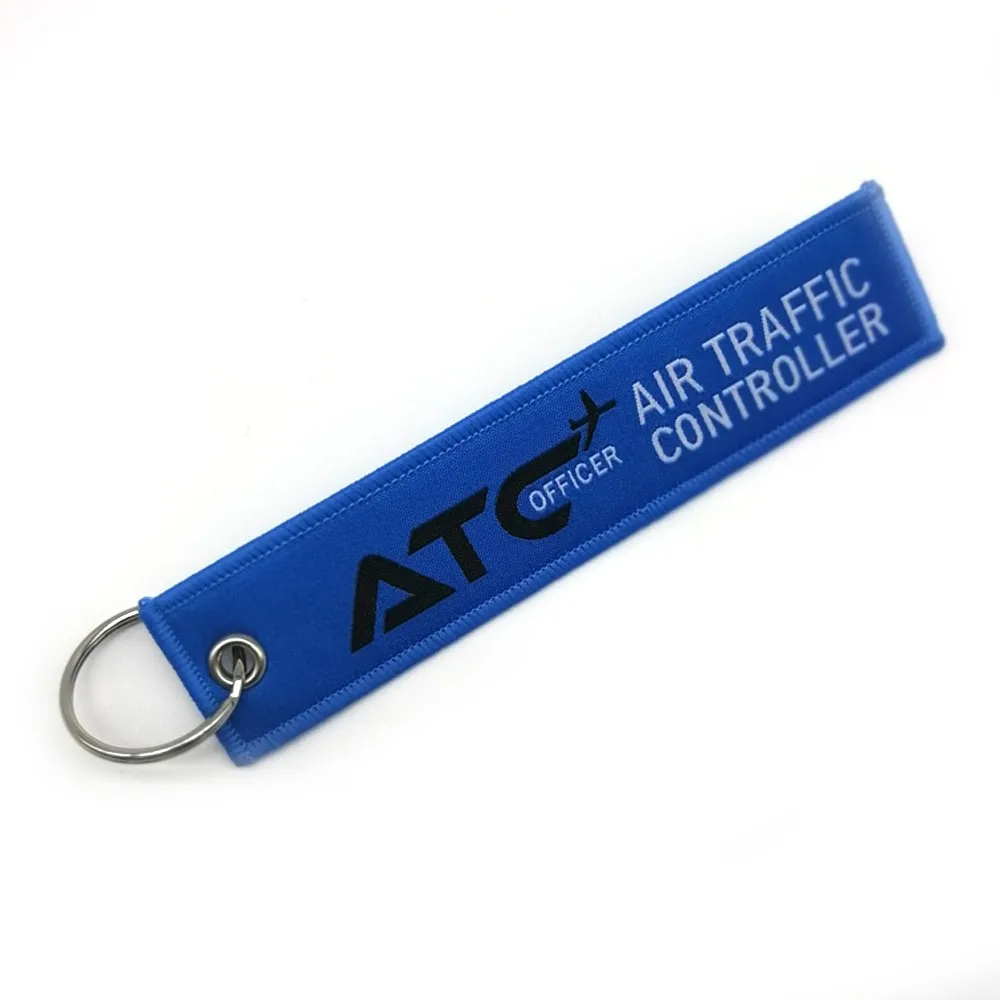 Custom Embroidered Keychain,Key Tags,Alpha Jet Tags Buy Embroidered