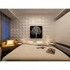 Home decoration pvc wall covering grey 3d wall panels for living room 3d wallpaper