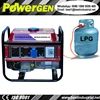 Best Seller!!! POWERGEN Home use Portable Air-cooled Tri-Fuel Gasoline/LPG/Natural Gas Generator 1KW