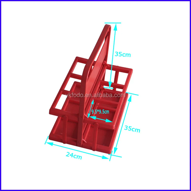 Foltable Safety 6 Carrier Sports Water Bottle Carrier For Soccer