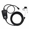 Level 2 EV Charger Cable 240V 16A 25FT Portable EVSE Electric Vehicle Charging Station Compatible with Level 1 for Chevy Volt