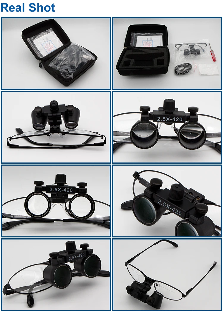 Ini078 Zeiss Surgical Headlight Magnifier Magnifying Glasses Dental