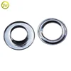 Custom fashion silver color brass eyelets for garment/bags