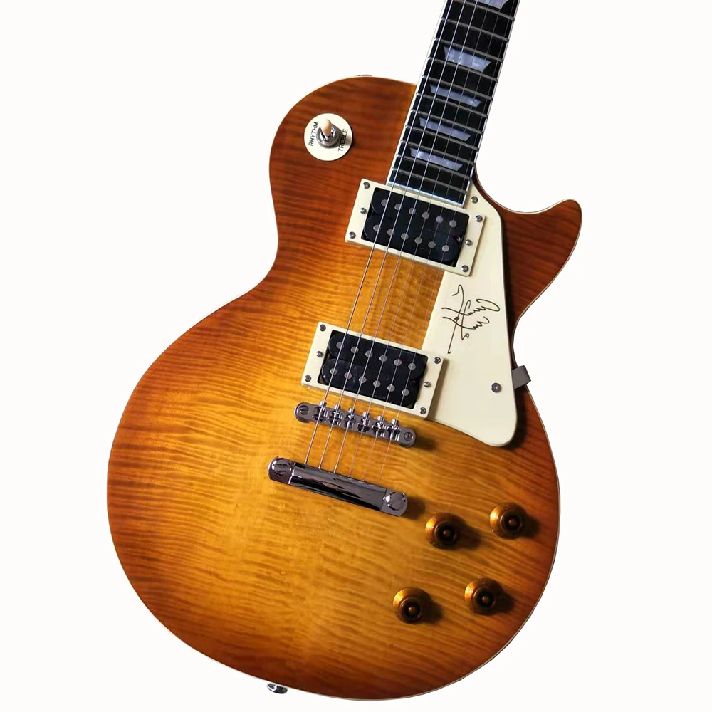 

Wholesale good price Black color LP style Electric Guitar