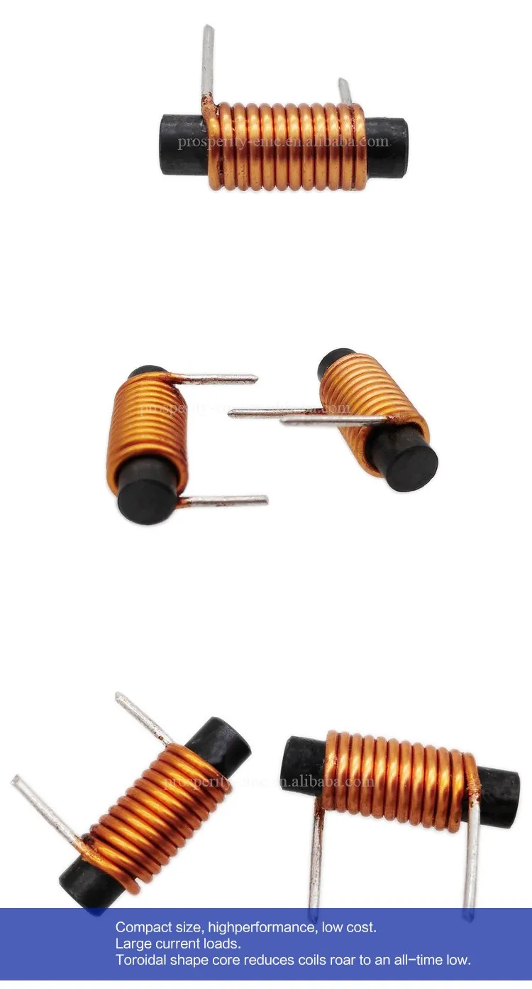 Customize Wire Wound R5x20 Choke Coil Iron Core Inductor 3uh Buy Coil