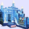 HI Frozen Ice Inflatable bouncy castle Princess inflatable slide for sale