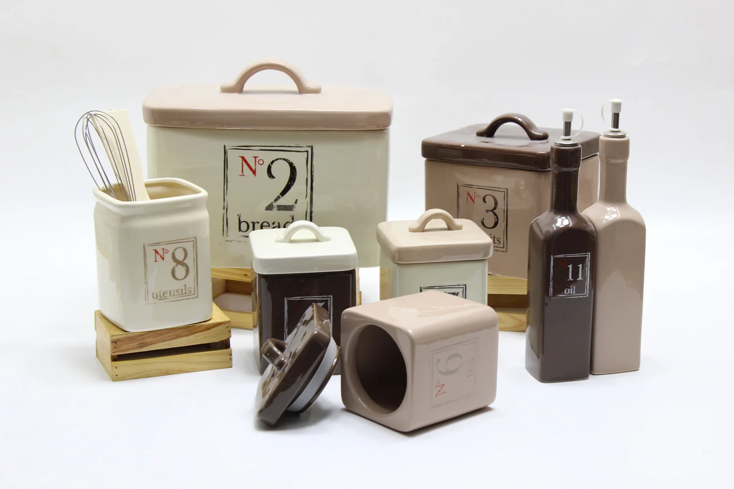 Ceramic Storage Jar Kitchen Ceramic Cooking Tools Utensil Holder Buy