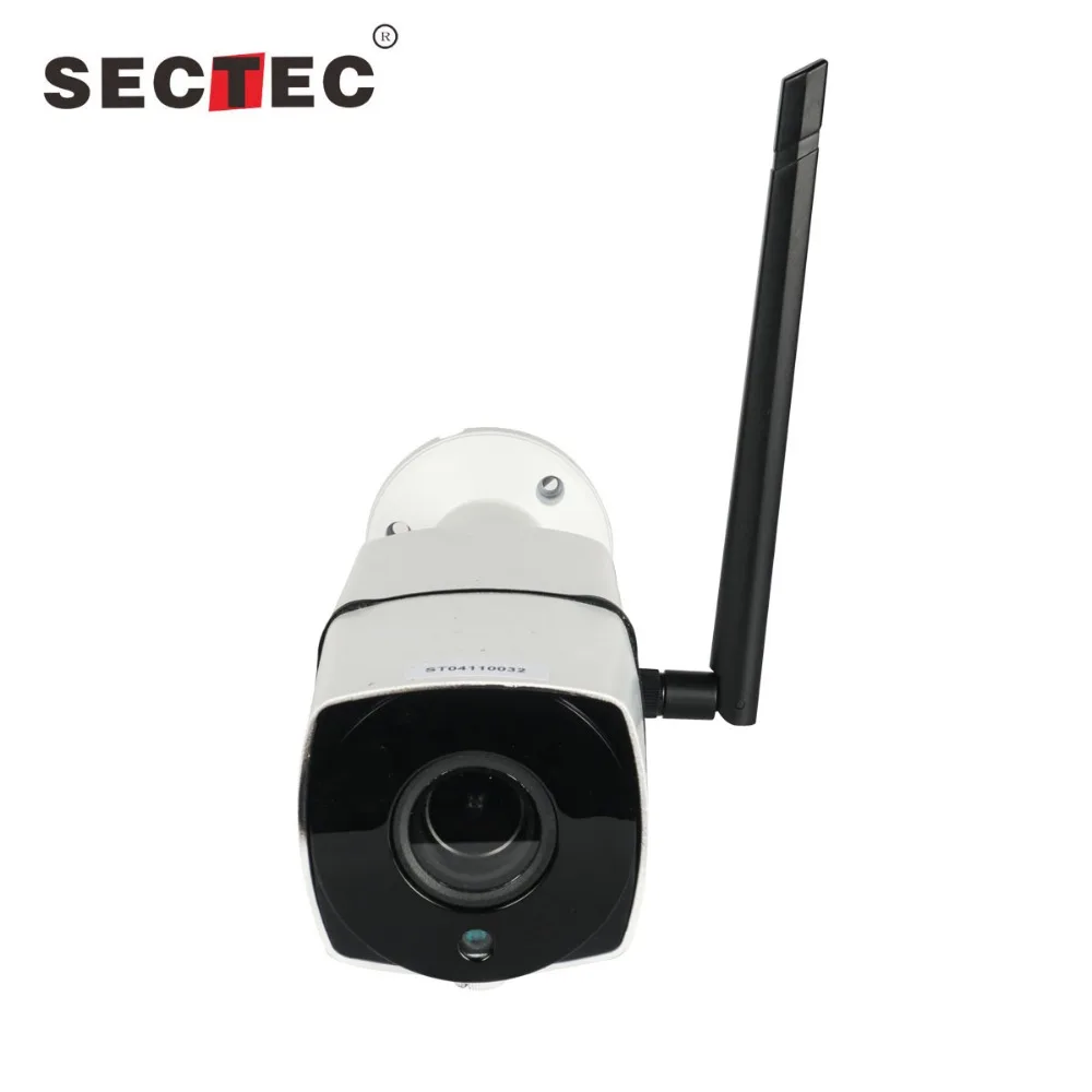 
Sectec HD 1080P IP Camera CCTV System Wireless Nvr Kit Wifi Security Camera System Wireless CCTV Camera Kit 4CH NVR Kit 