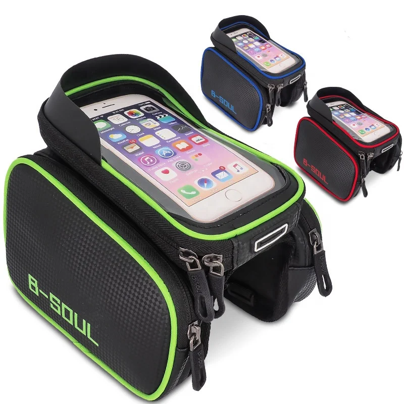 

Bike Front Tube Phone Bag With Touch Screen Phone Case