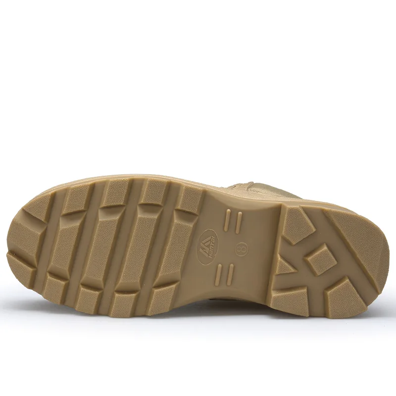 Topsion Men Women Used High Ankle American Tactical Army Shoes Military Combat Canvas Boots