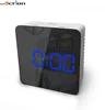 New Version Acrylic Surface LED Mirror Digital Clock with Two Levels of Brightness