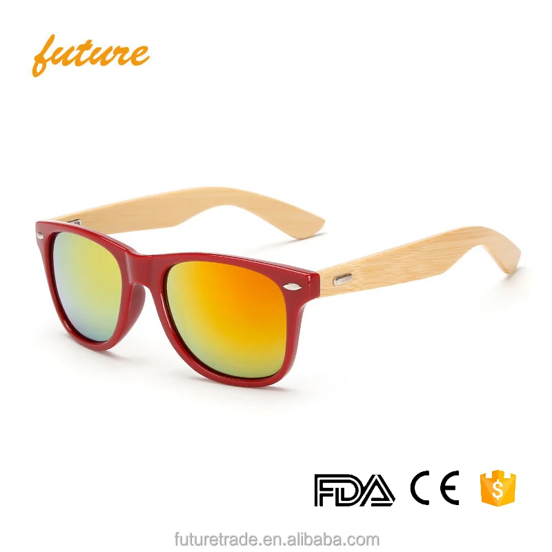 

1501 CE Handmade Wholesale in China Men Women Brand designer Wooden Bamboo Sunglasses 2019, Black;brown;blue;purple;red;gold;white;silver;grey;green