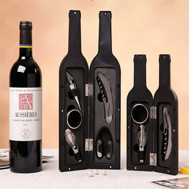 Promo Wholesale 5 In 1 Wine Bottle Opener Kit Buy Wine Set,Wine Kit