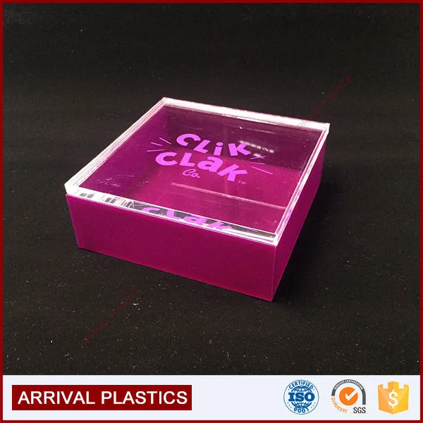 Custom Acrylic Gift Packaging Box Acrylic Display Box With Lid Buy