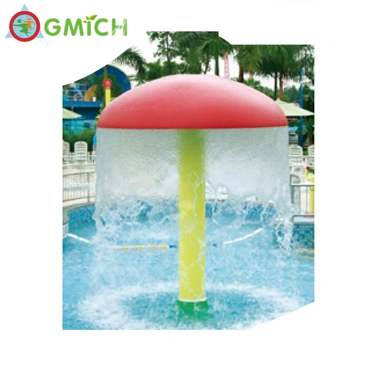 

Swimming pool items Mushroom splash park toys water play equipment for JMQ-G153C