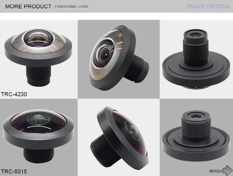 1/3 4MP 200 fisheye lens mini vr lens for raspi camera 