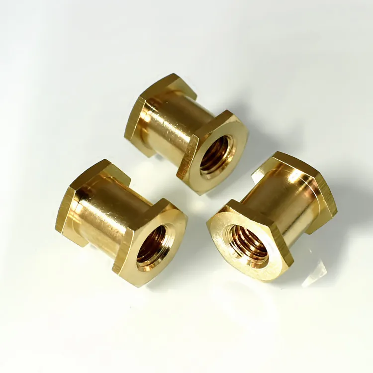 Hex Shape Brass Knurled Threaded Inserts For Plastics Buy Hex Insert