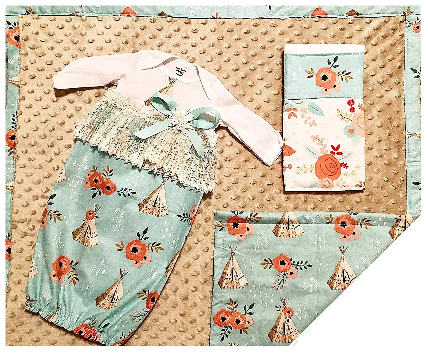 Crochet layette baby sweater pink shower take perfect gift outfit sweaters b7