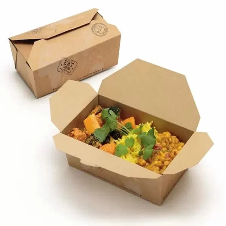 2017 Healthy Food Grade Take Away Food Boxes For Salad Food Catering