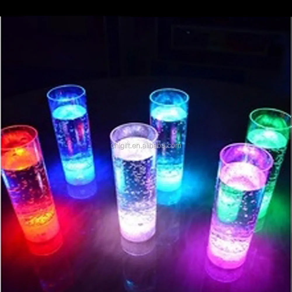 flashing light cups