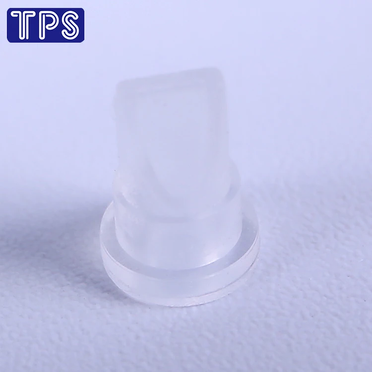 Oem T05 Silicone Valve Clear Silicone Cross Slit Valve For Plastic Flip