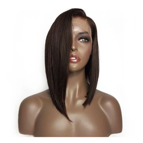 

Natural looking African American synthetic lace front wigs