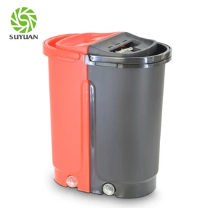 Image of High Quality Easy Use Floor Cleaner Magic Flat Mop with squeeze bucket