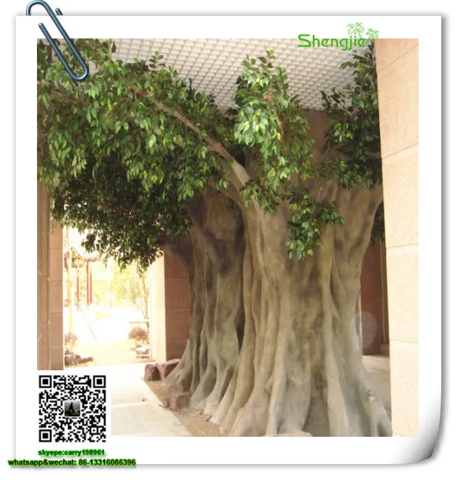 Sjrs 4 Make Artificial Trees Home Decoration Ficus Retusa Bonsai Banyan Tree 23 Jpg