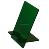 Upright Dark Green Rectangular Acrylic Cell Phone Display