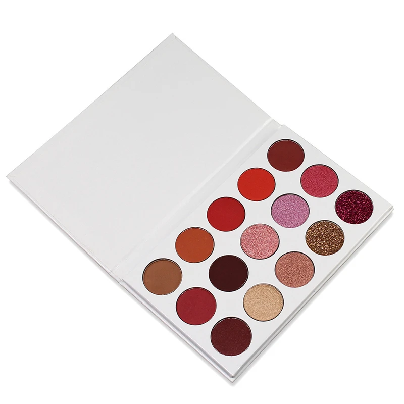 

Cosmetics Private Cosmetic Makeup Eyeshadow OEM/ ODM Shimmer Matte 15 Color Eyeshadow Palette